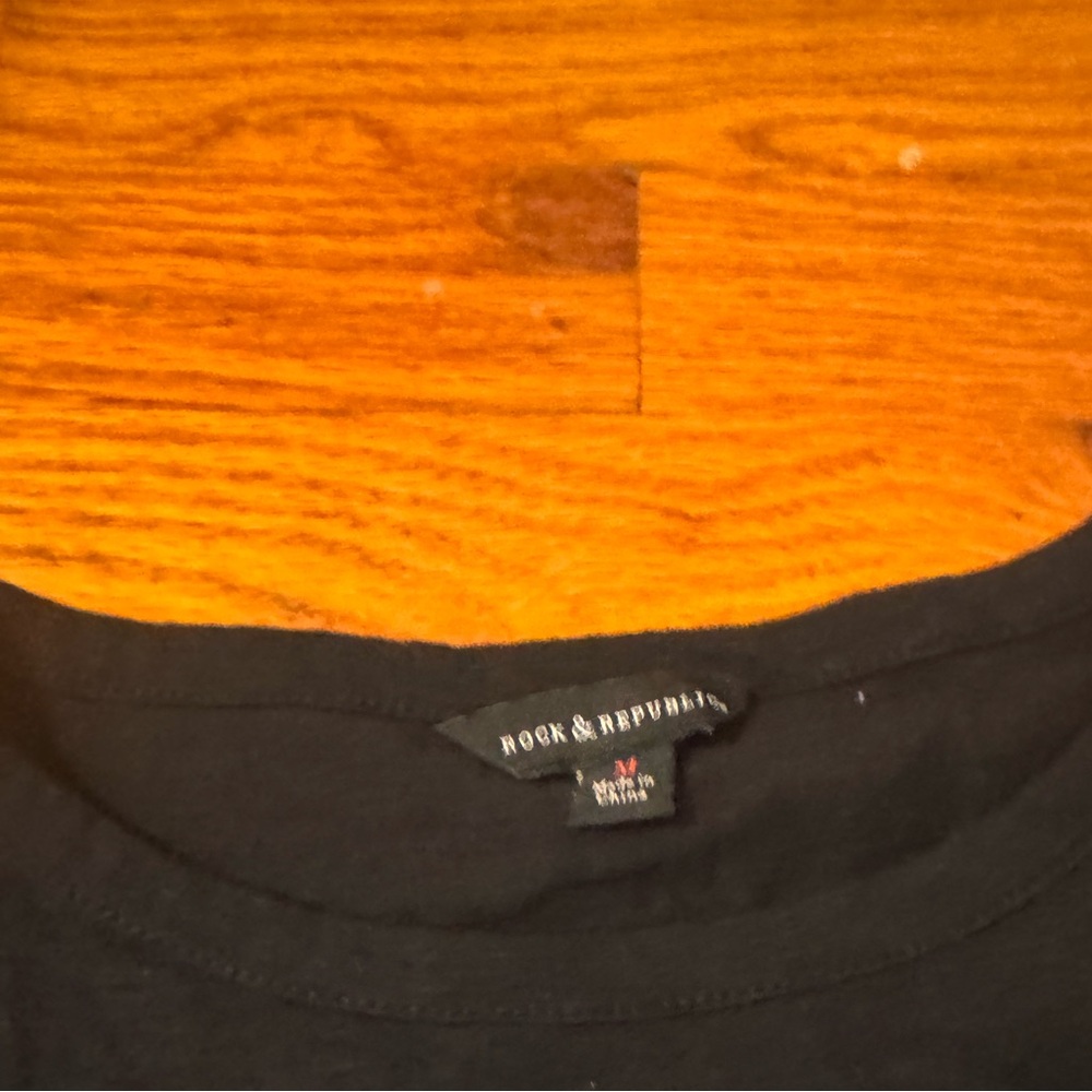 Rock & Republic  Black Shirt